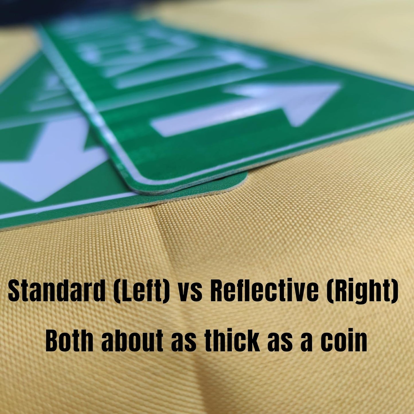 Custom Signs Outdoor Metal, Personalized Street Reflective Signs with Text Photo, 6x24 Inches, Single/Double Sided, Rust Free .040 Aluminum