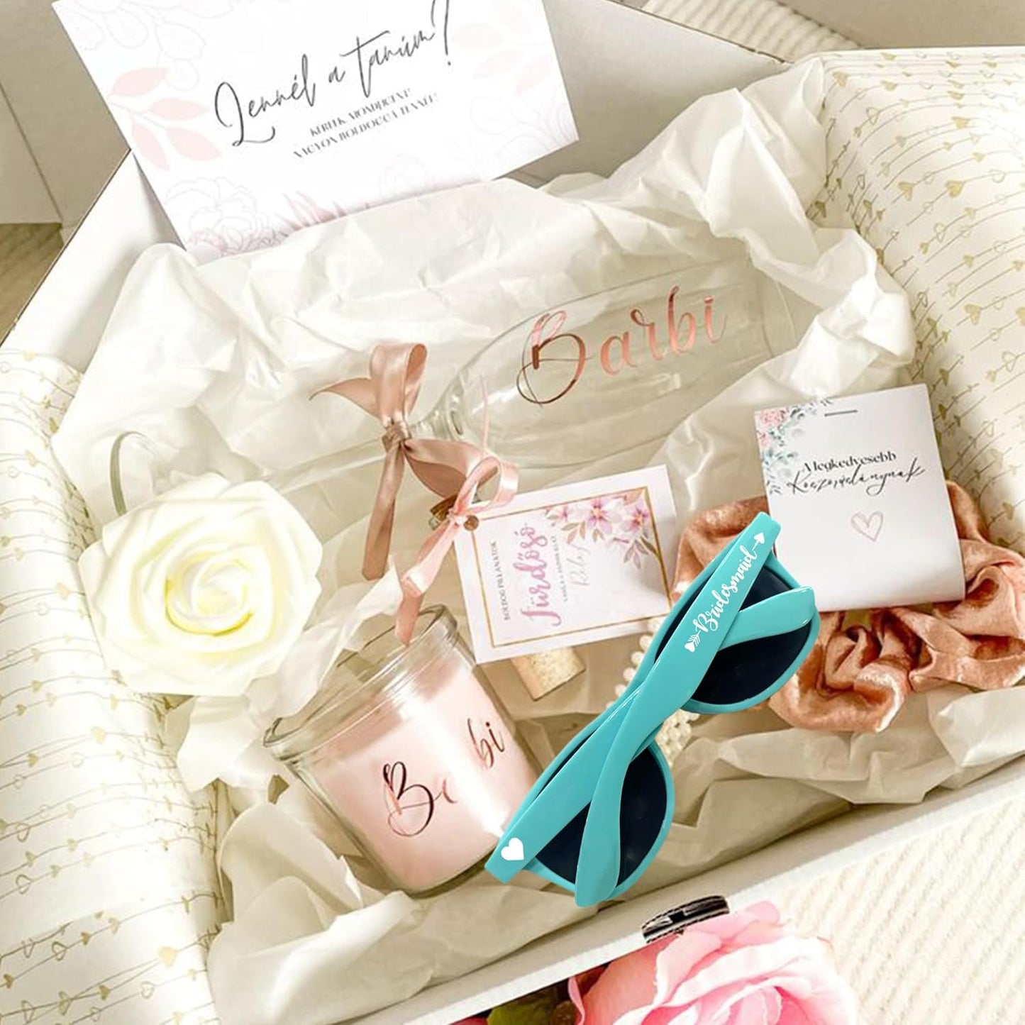 LADY&HOME 10 Pack Bachelorette Sunglasses,Bride Bridesmaid Sunglasses for Bachelorette Party Favors Bridesmaid Proposal Gifts (Multicolor)