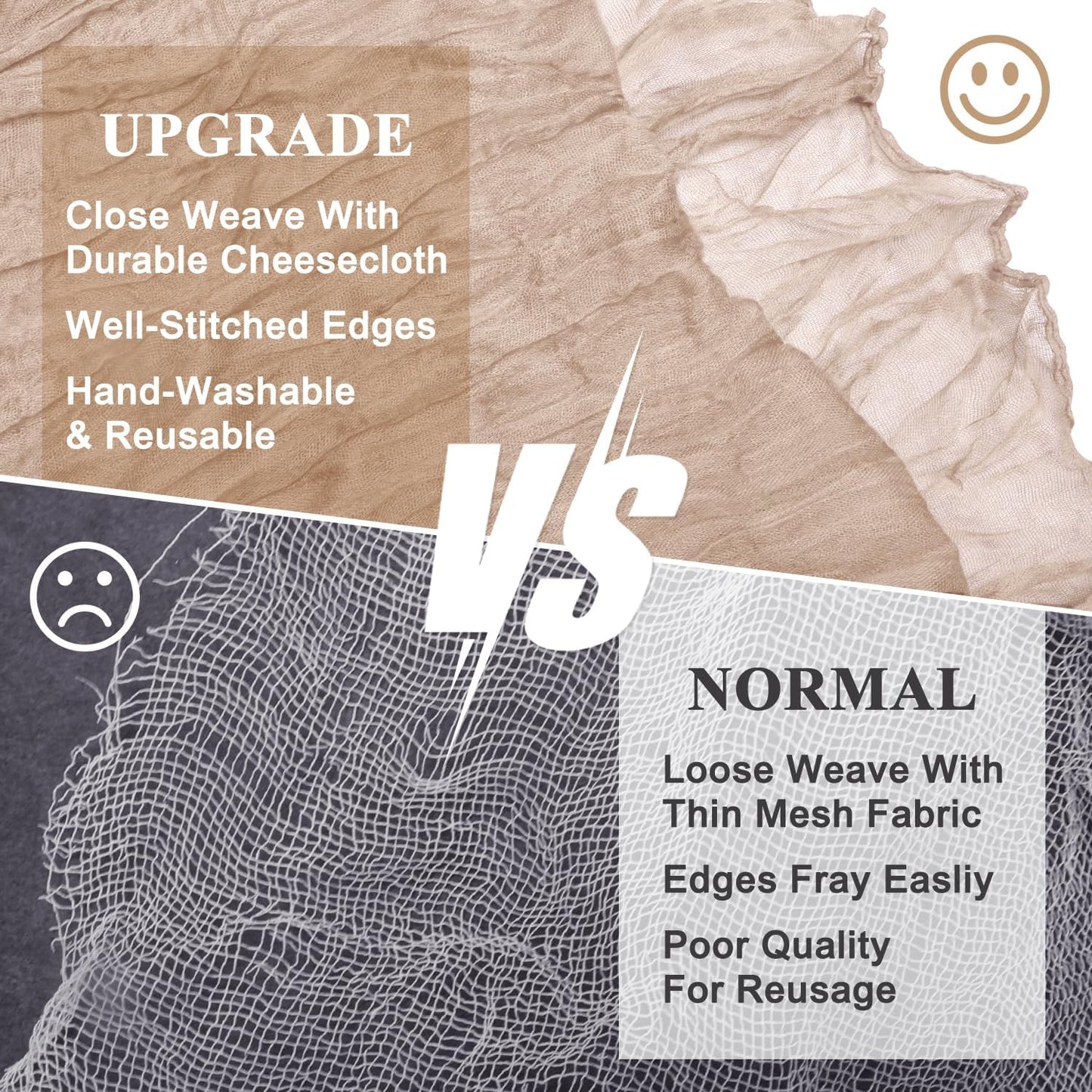 Asee'm 12pcs Cheesecloth Table Runner 120 Inches Long Nude Pink Boho Gauze Cheese Cloth Runner 10FT Rustic Sheer Table Runners for Christmas Wedding Party Baby Shower Spring Easter Decoration