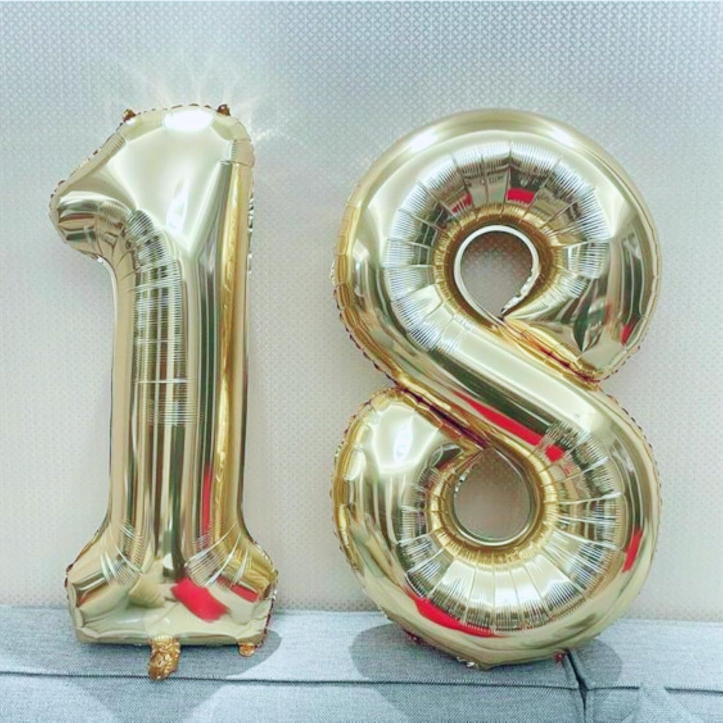 40 Inch Numbers 5 Light Gold Large Balloon Digital 5 for Birthday Party, 0-9 Birthday Party Decorations,Foil Mylar Big Number 5 Wedding Graduations Photo Shoot Decorations(Number 5)