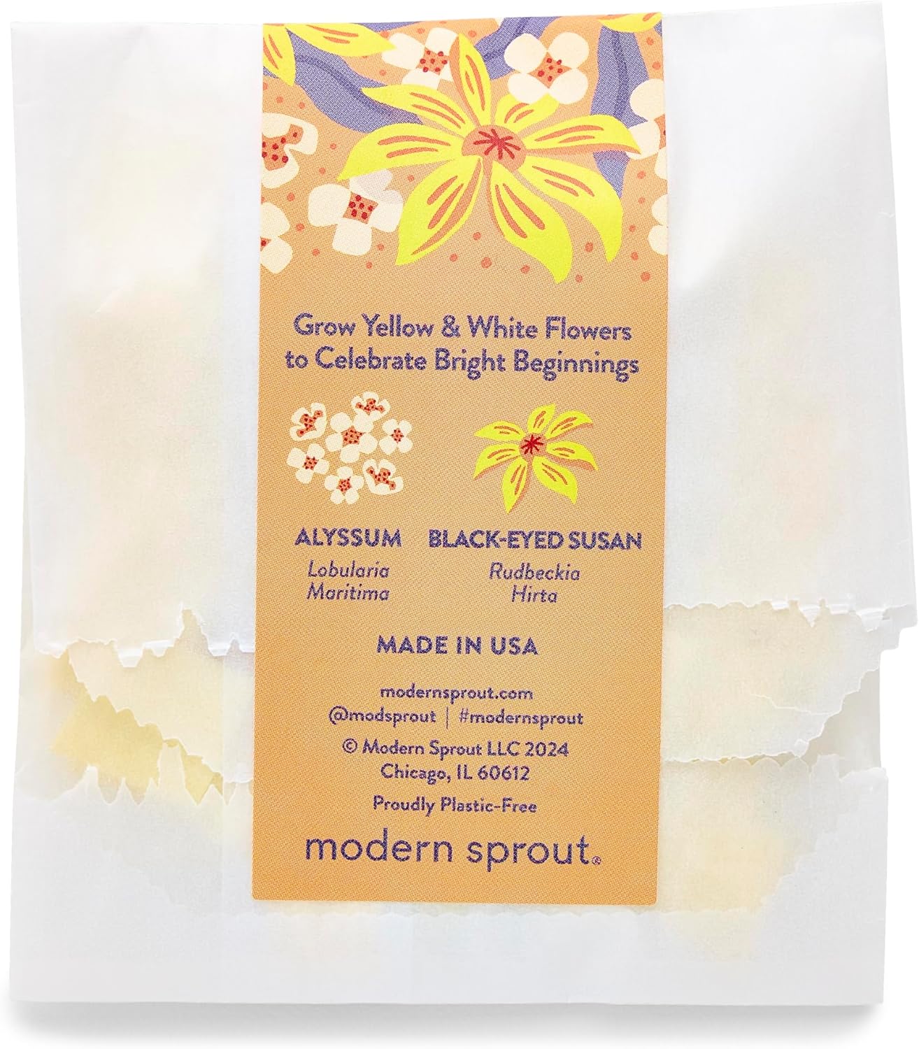 Modern Sprout Plantable Seed Paper Confetti Poppers Refill Packs (12 Pack/100pc) - Plastic-Free Refill for Creative Gardening - Wildflower Seeds for Kids Garden Party Favors & Birthday Poppers -Cheers