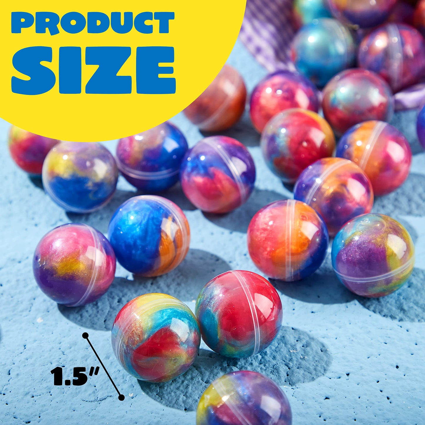 JOYIN Slime Party Favors, 24 Pack Galaxy Slime Ball - Stretchy, Non-Sticky, Mess-Free, Stress