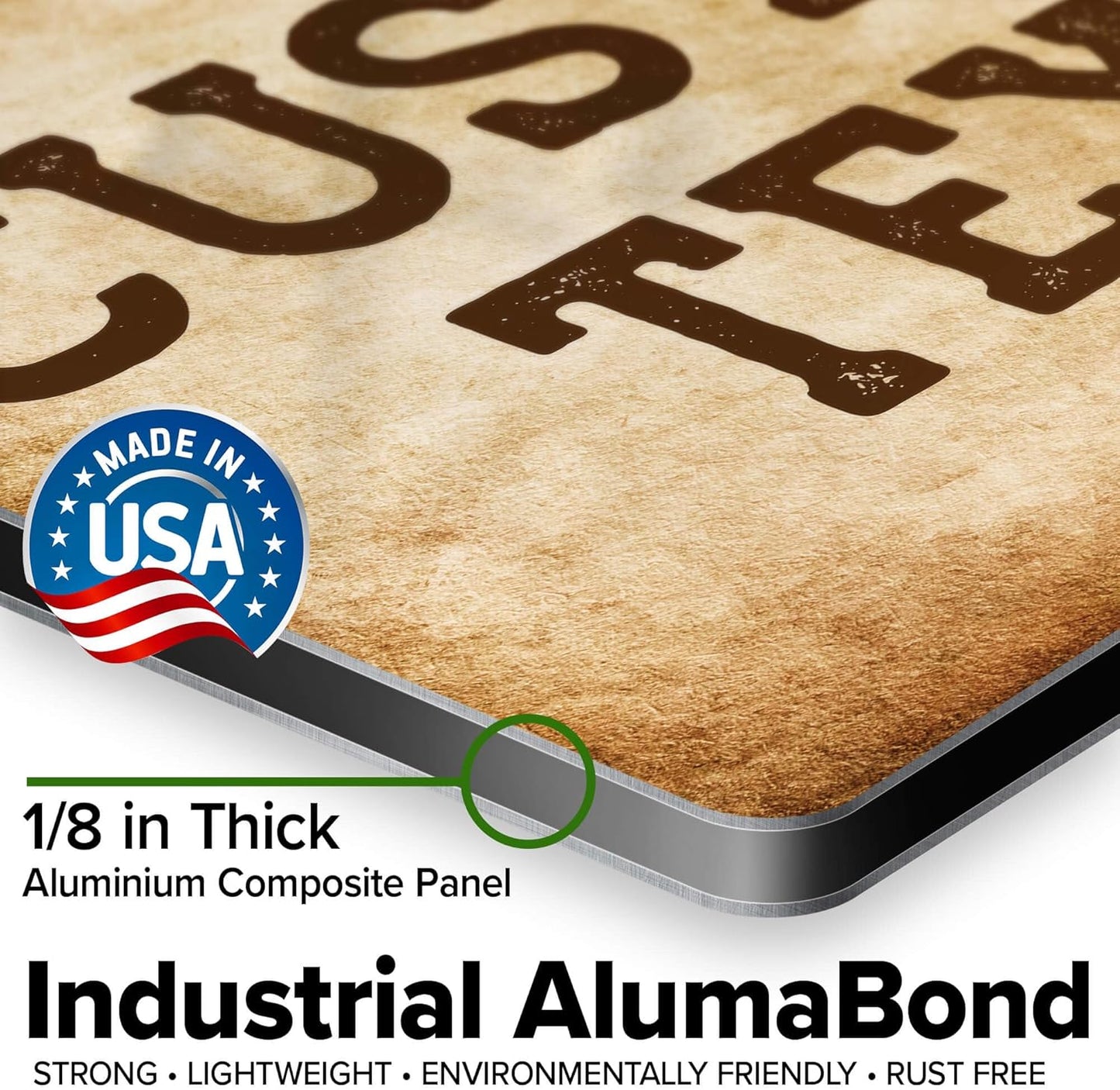 Custom Sign, Custom Street Sign, 11 Font Colors, 13 Font Styles, 4 Hole Options, 22 Sizes, 10x14 Inches, Rust Free DiBound, Fade Resistant, Made in USA by My Sign Center (Vintage)