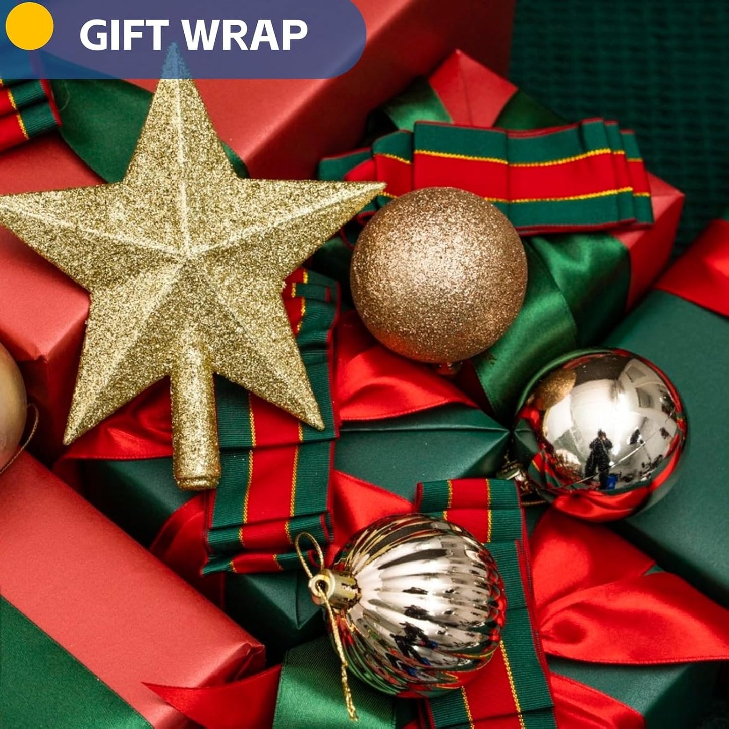 Green Wrapping Paper, 15"x450" Dark Green Kraft Paper Roll Bulletin Board Construction Art Craft Poster Decorative Paper Roll, Arts and Crafts, Christmas Birthday Bouquet Flower Gift Wrap