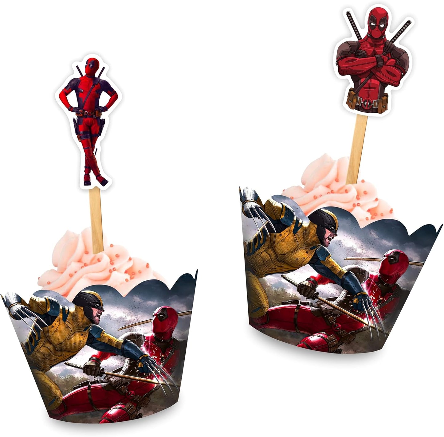 Dedpol Cupcake wrapper - Birthday Decorations.