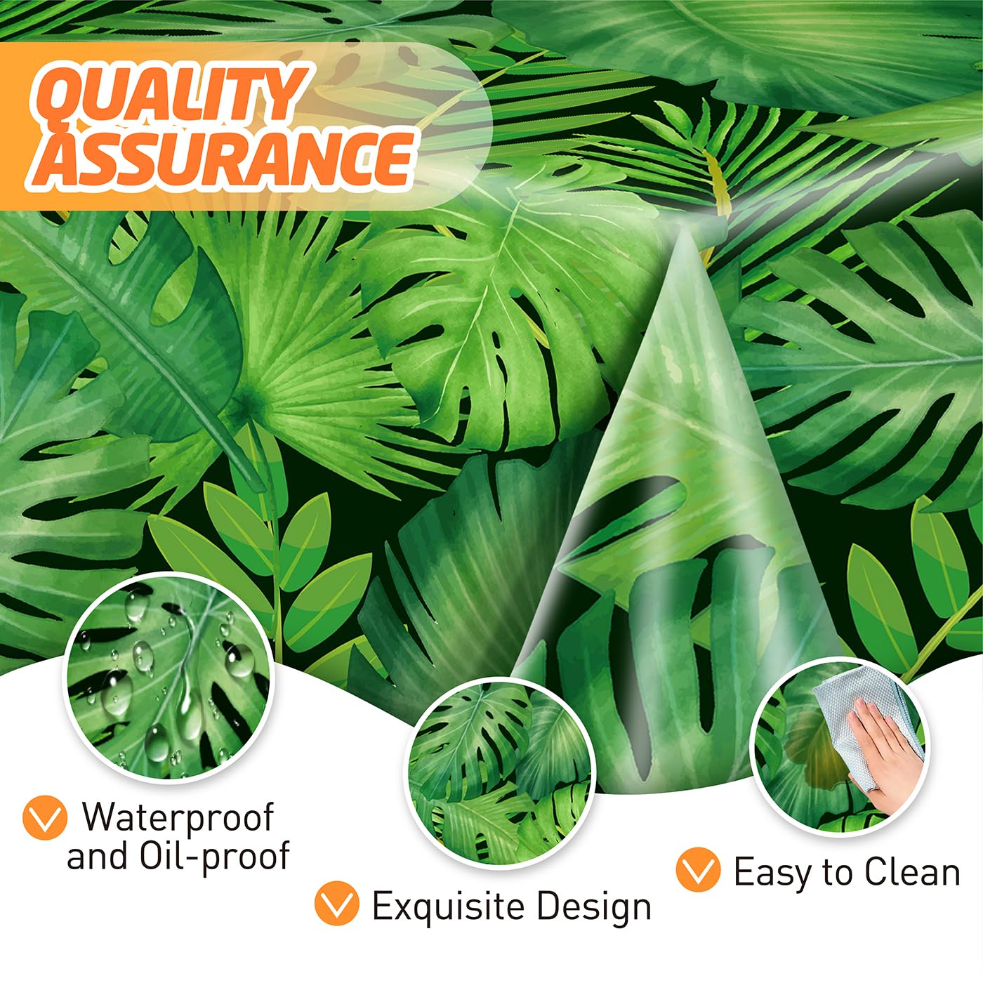 146Pcs Jungle Wild Animal Plates and Napkins Jungle Safari Party Supplies Includes Plates, Napkin
