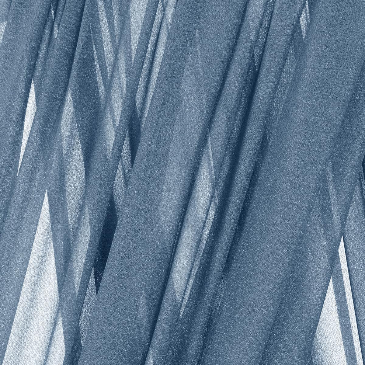 MLMC Dusty Blue Wedding Arch Draping Fabric 4 Panels 29" x 20 FT Extra Long Gauze Drapes Sheer Backdrop Curtains 6.6 Yards Outdoor Drapery Panels for Wedding Ceremony Party Ceiling Decoration
