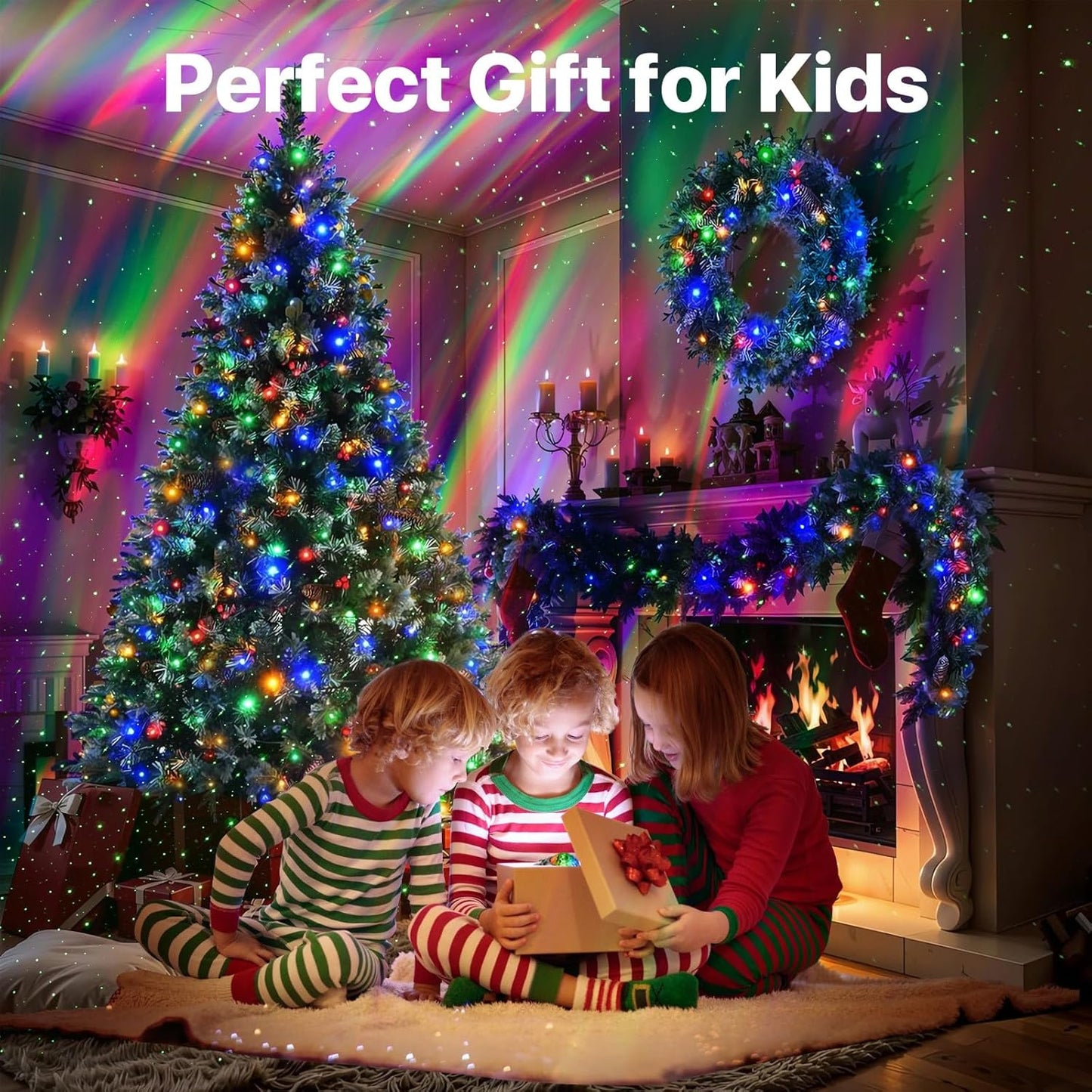 Rossetta Galaxy Projector, Star Projector Light for Bedroom, Bluetooth Speaker and 8 White Noise, Night Light Projector for Kids Adults Game Room, Home Theater, Ceiling, Christmas, Room Decor