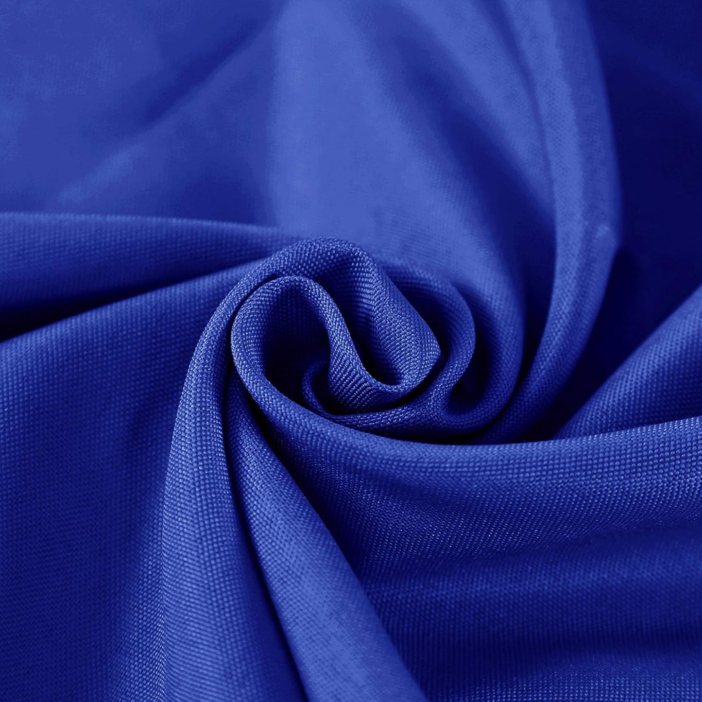 132 inch Round Tablecloth Washable Polyester Table Cloth Decorative Table Cover for Wedding Party Dining Banquet（132 inch,Royal Blue）