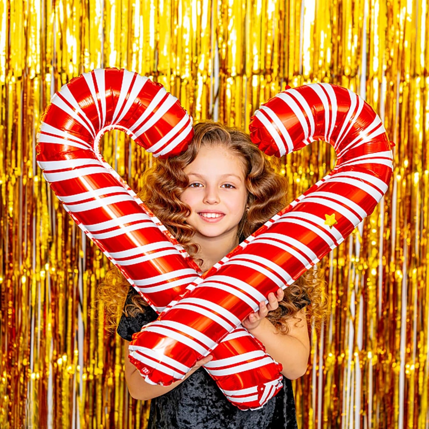 3 Pack Gold Fringe Backdrop Curtain Tinsel Party Streamers Birthday Party Decorations New Year Photo Booth Backdrop Halloween Christmas Graduation Bachelorette Theme Party Decorations