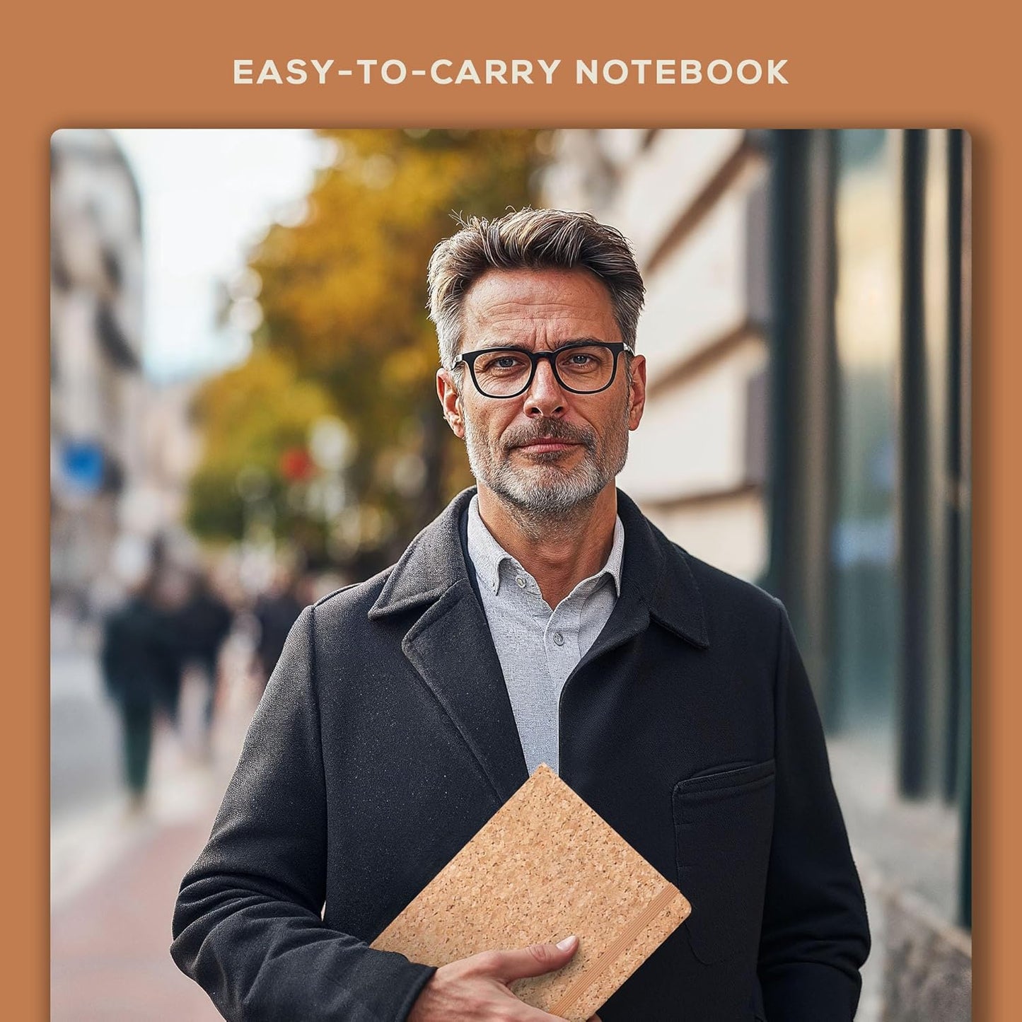 Beechmore Books A4 Sketchbook ??8.5x11 Premium Vegan Leather Bound Large Sketch Book Hardcover with 156 Thick 160gsm Perforated Ivory Pages, Blank Sketch Pad, Gift Boxed, Back Pocket, Ribbon Bookmark