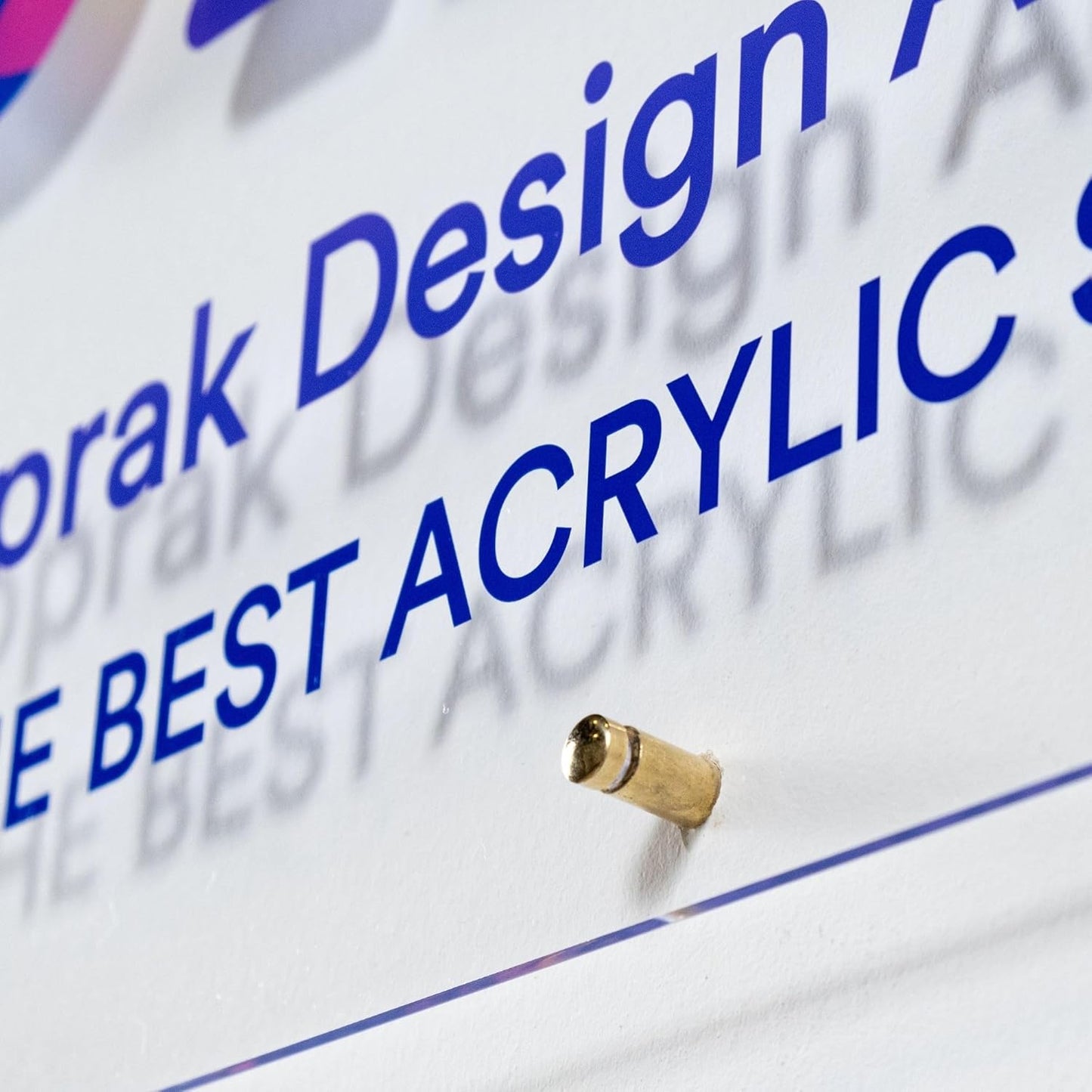 Large Custom Business Logo Sign, Personalized Acrylic Store Front Sign For Office, Wall Hanging, Gift For Business, Company Logo Display, Custom Office Plaque