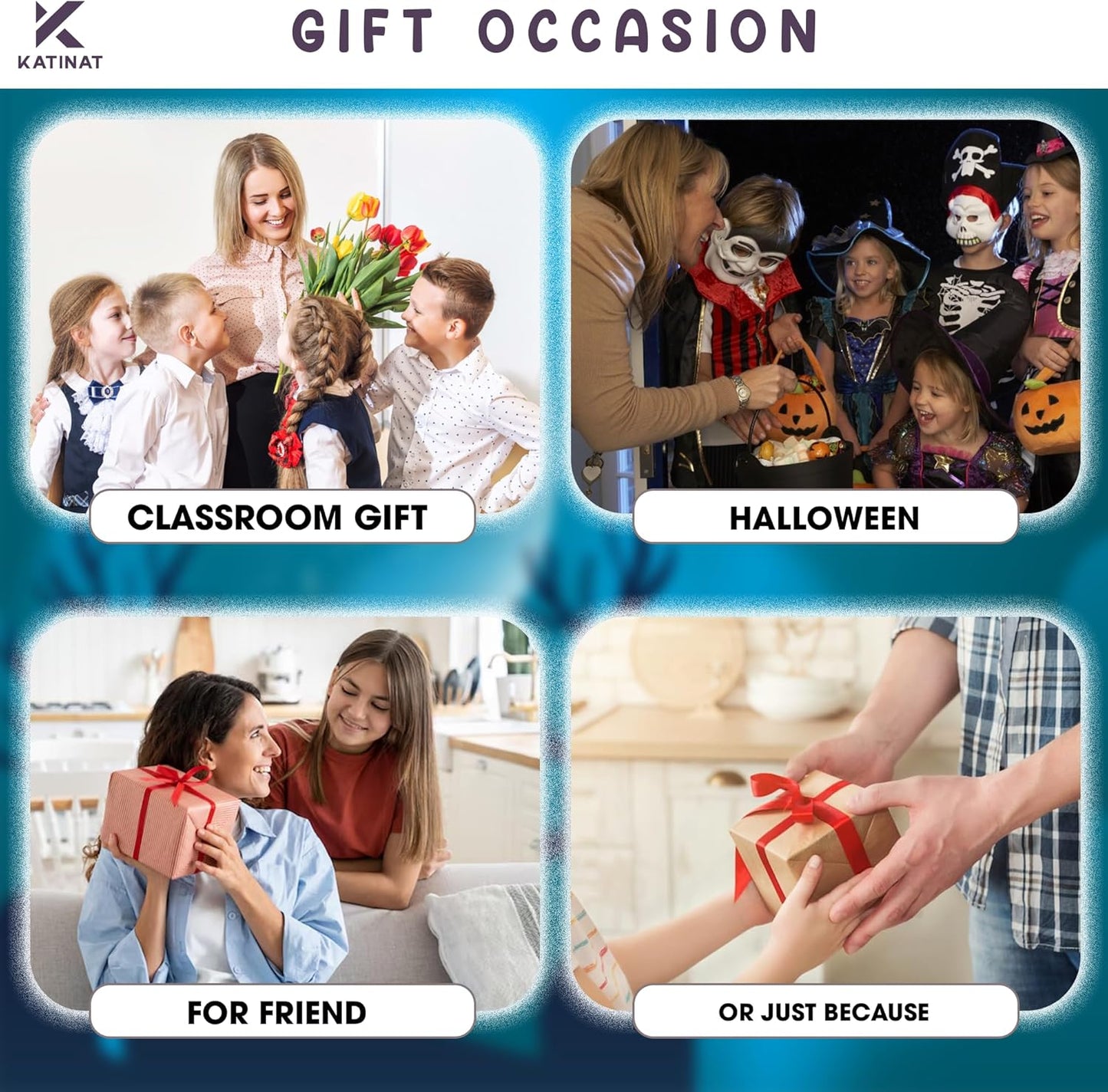 Positive Pumpkin Jar, Affirmation Jar – Halloween Gifts for Kids, Teens, Women – 60 Cute Pumpkin Cards for Emotional Support, Halloween Decor, Trick or Treat Basket Stuffer