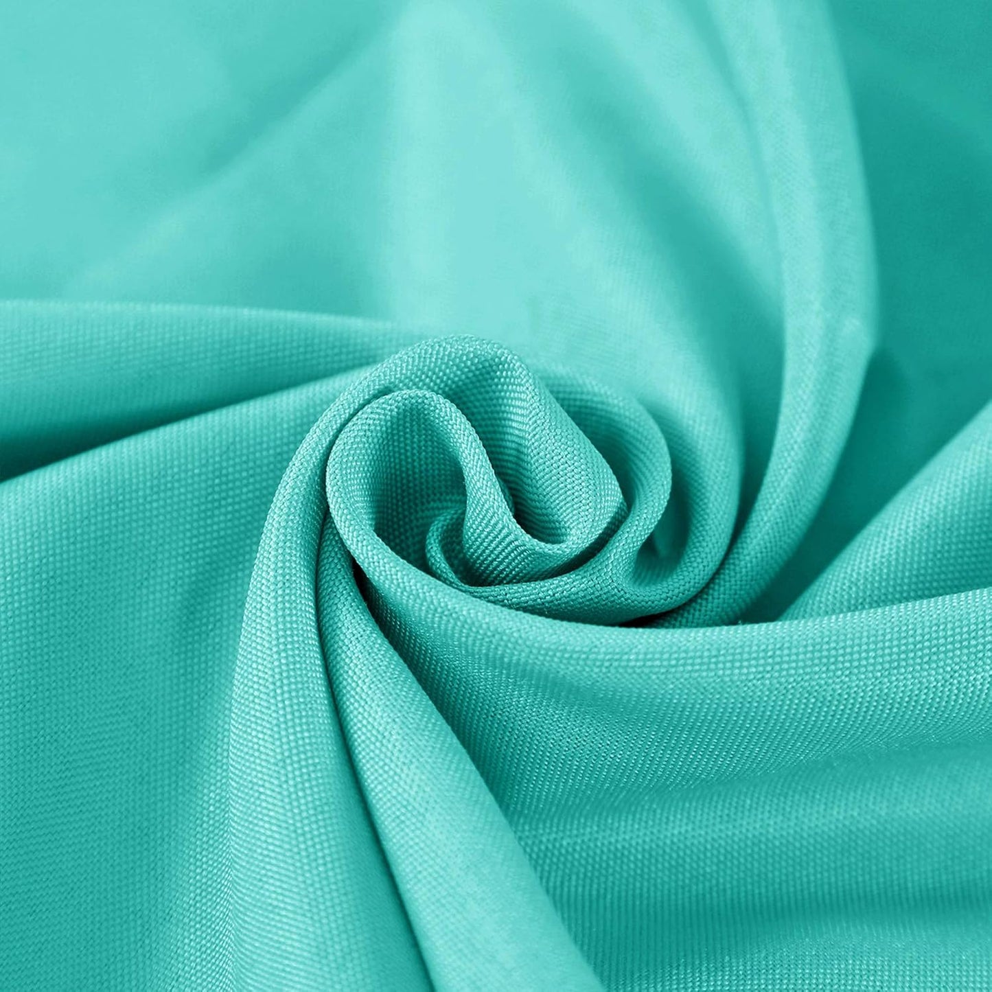 Rectangle Tablecloth 60x120 inch Washable Polyester Fabric Table Cloth for Wedding Party Dining Banquet Decoration（60x120, Turquoise）