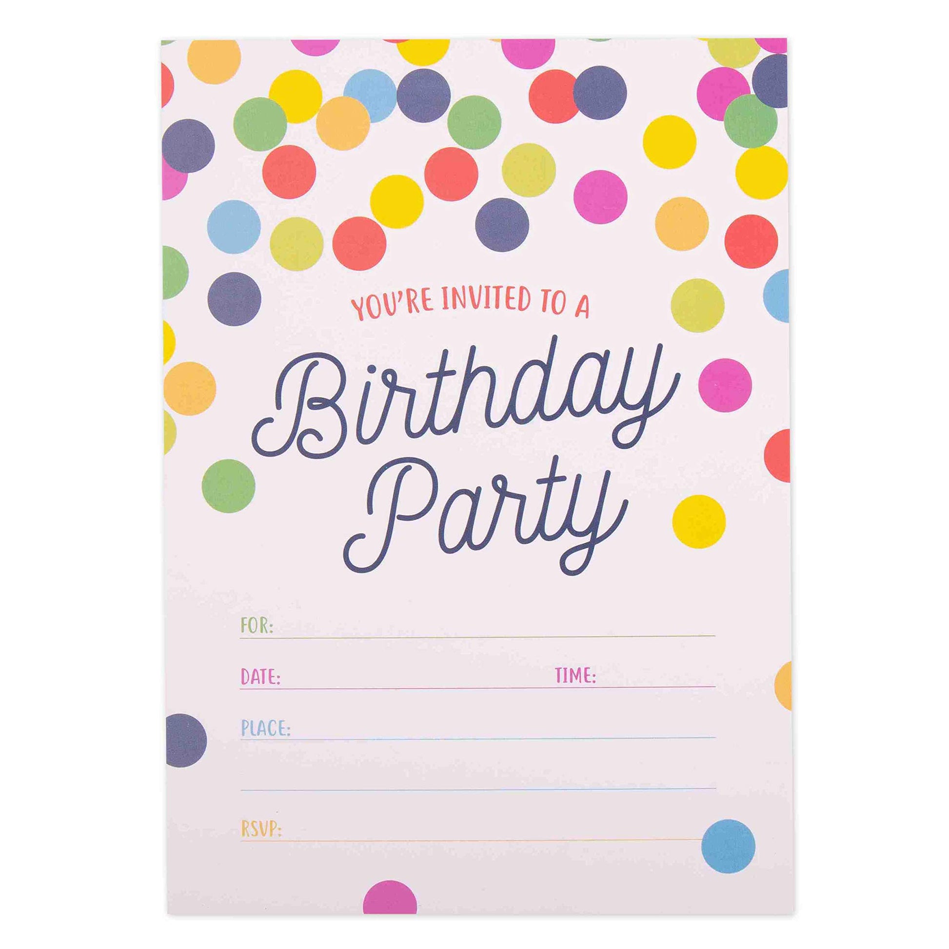 GSM Brands Invitations for Birthday Party