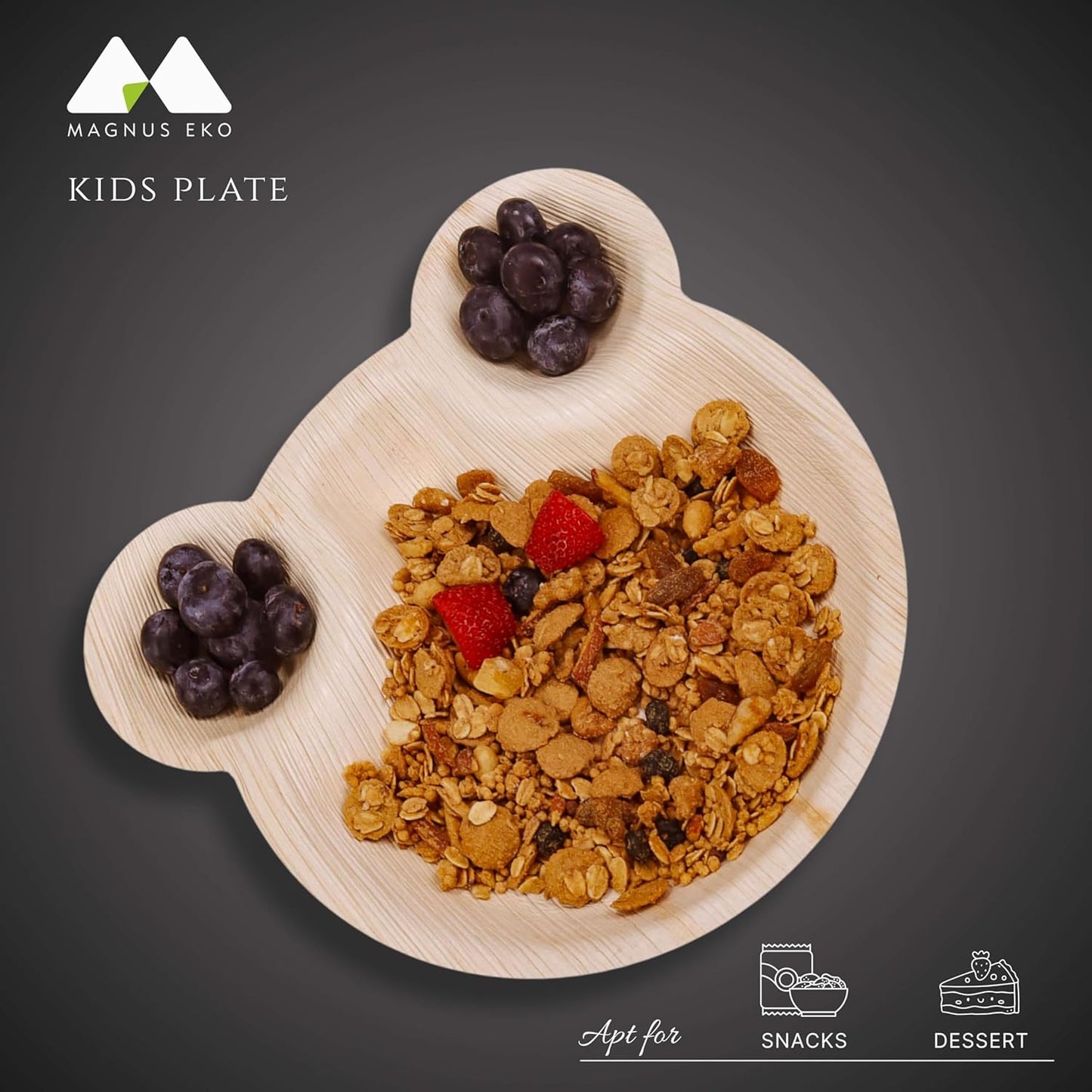 magnus Plates - 25,50,100,200 (Kids Party Plate (25 Plates))