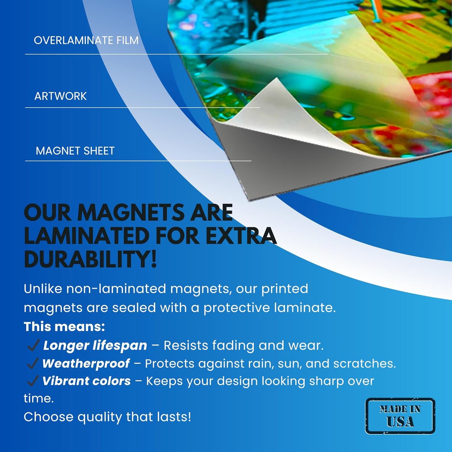 2 Pack (12in x 24in) Custom Car Magnets for Business - Personalized Magnetic Signs for Vehicles and Fridge. Custom Magnetic Signs for Cars, and Magnetic Solutions for Business Promotion.