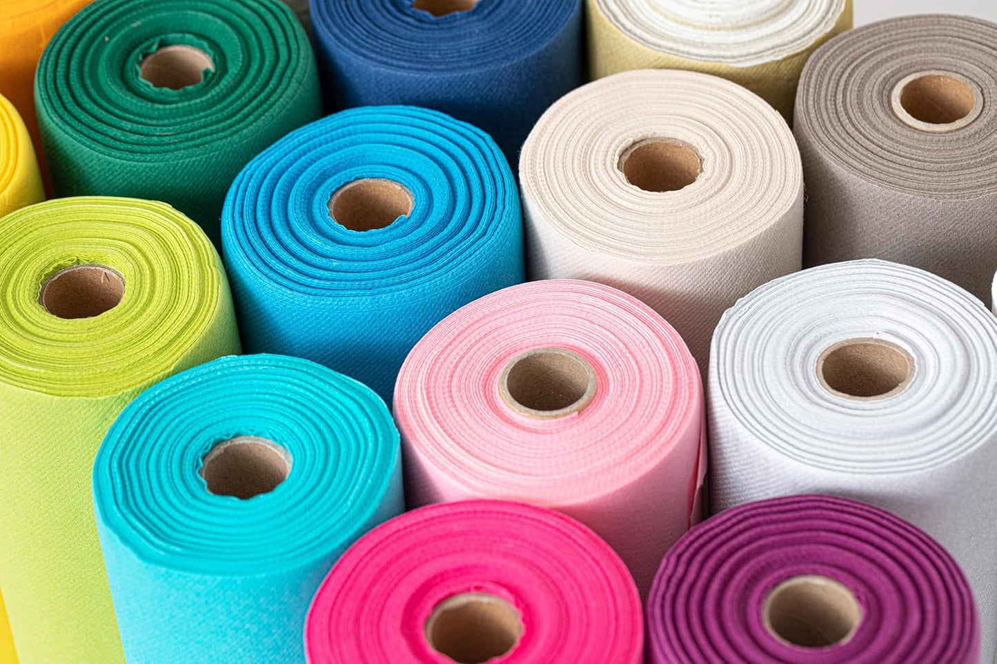 American Homestead Paper Table Runner Roll - 78 ft. Disposable Linen-Like Table Cover Roll - 20 Perforated Table Runners (16" x 48") for Parties, Weddings, and Events - Terracotta