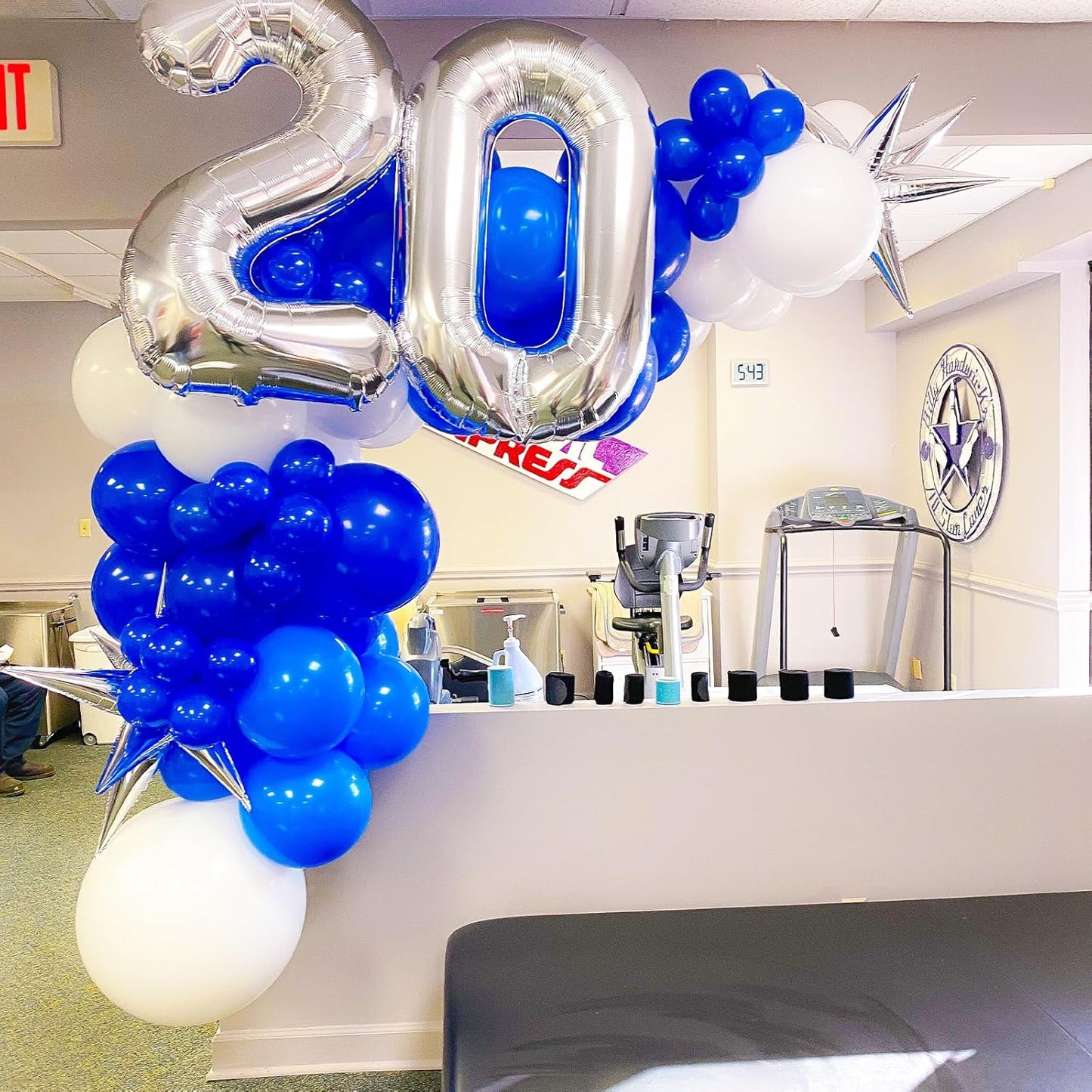 90pack Royal Blue Balloons Different Size 18/12/10/5 Inch Blue Balloon Garland Arch Kit for Graduation, Wedding, Birthday, New Year, Baby Shower, Baseball, Nautical Party Decorations