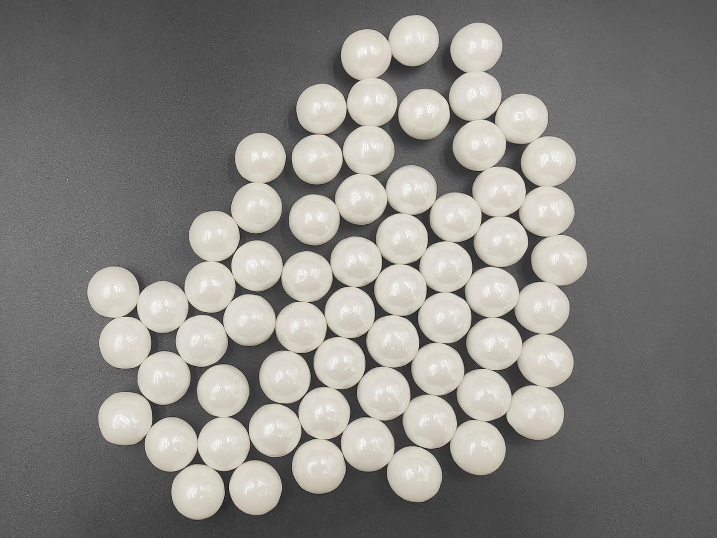 Edible White Pearl Sugar Sprinkles 3.53 oz, 14mm Candy Pearls Ideal for Baking, Cake and Cupcake Toppers, Cookie Decoration, Ice Cream Topping, Wedding Shower Valentines Halloween Christmas