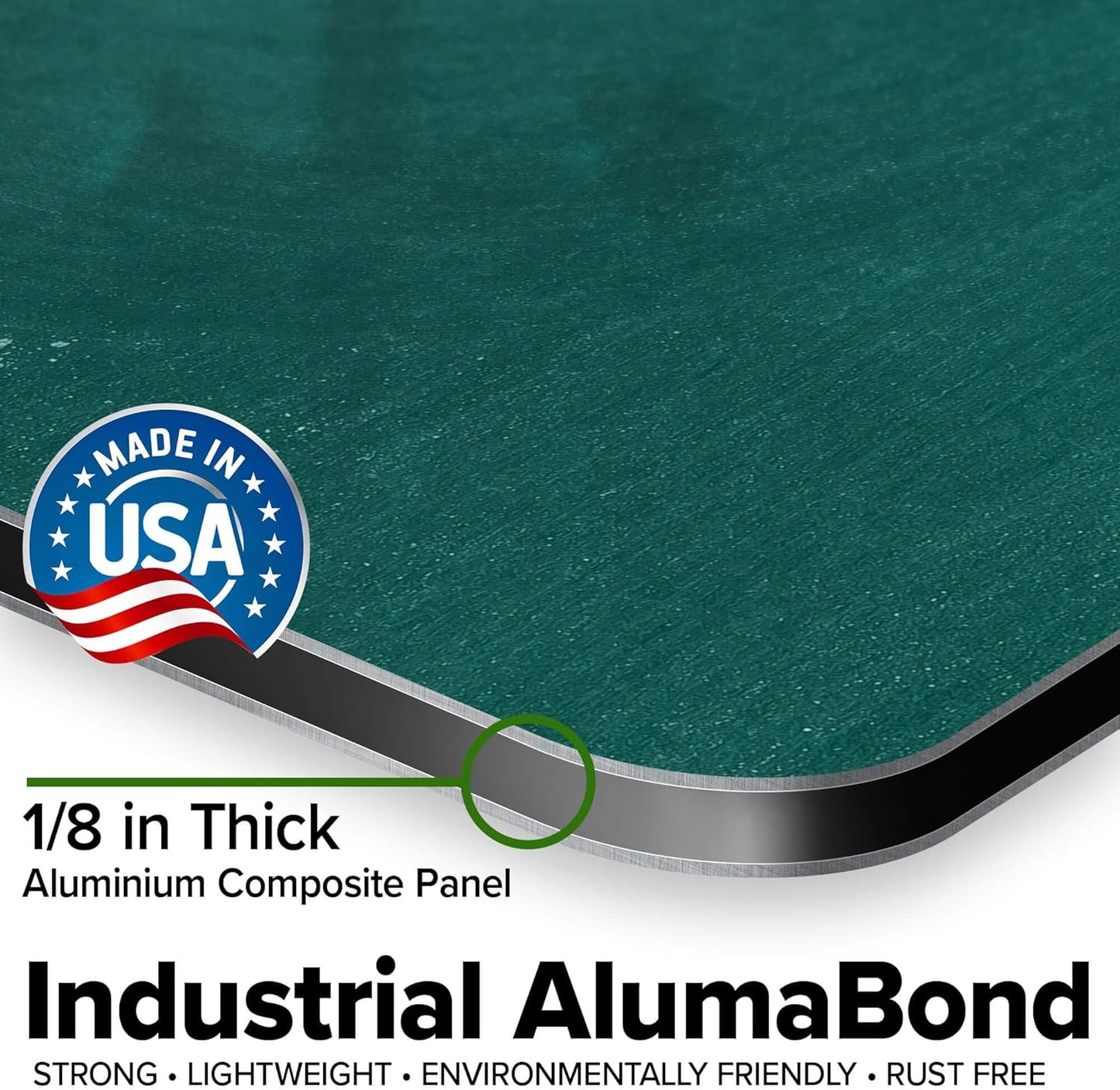 Custom Sign, Custom Street Sign, 11 Font Colors, 13 Font Styles, 4 Hole Options, 22 Sizes, 30x30 Inches, Rust Free DiBound, Fade Resistant, Made in USA by My Sign Center (Chalkboard Green)