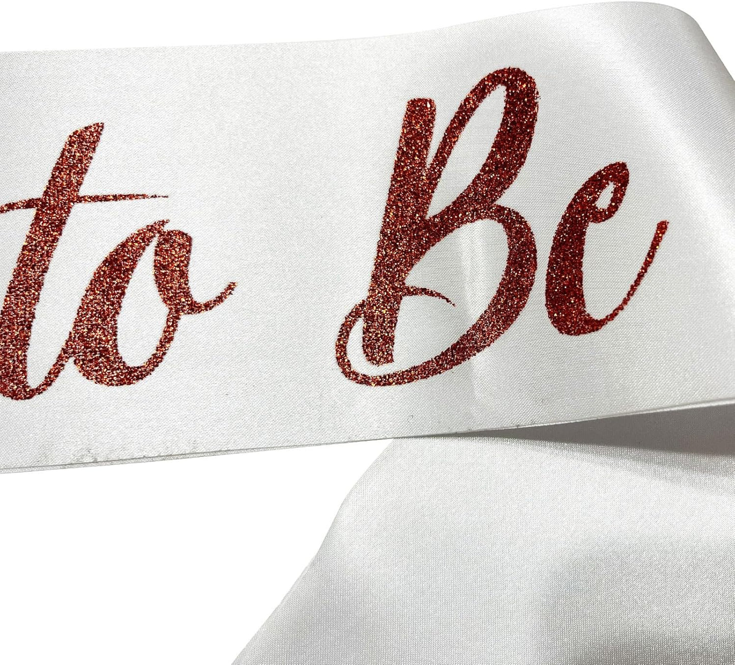 Bride to Be Sash, Bride Sash Bachelorette Party Bridal Shower Sashes Bachelor Decorations Just Married Gift Engaged Decor Accessories,White Red