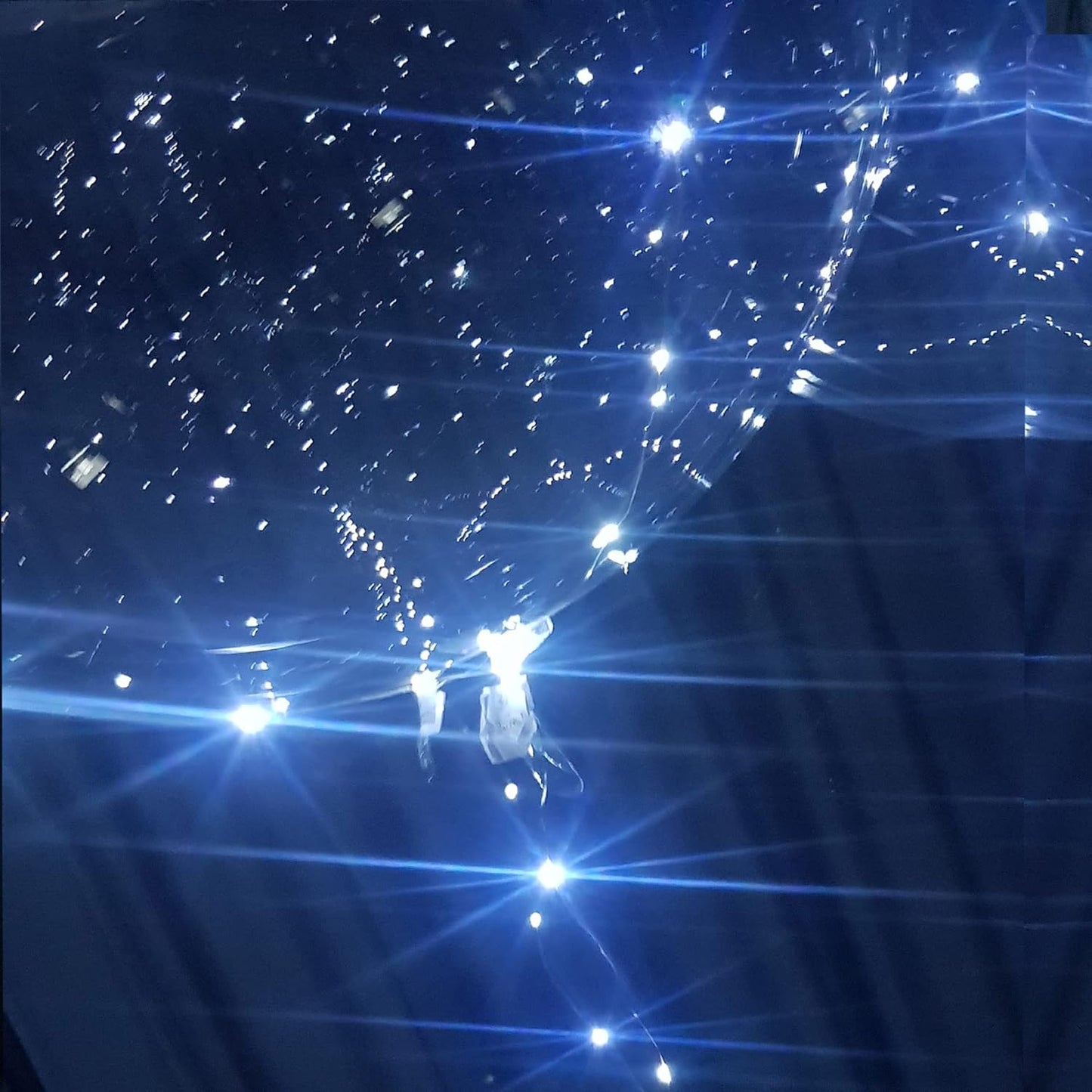 White LED Balloons Light up Bobo Party Balloons DIY kit-Clear Cold White LED Balloons for Helium or Air (cold white, 6 pack)