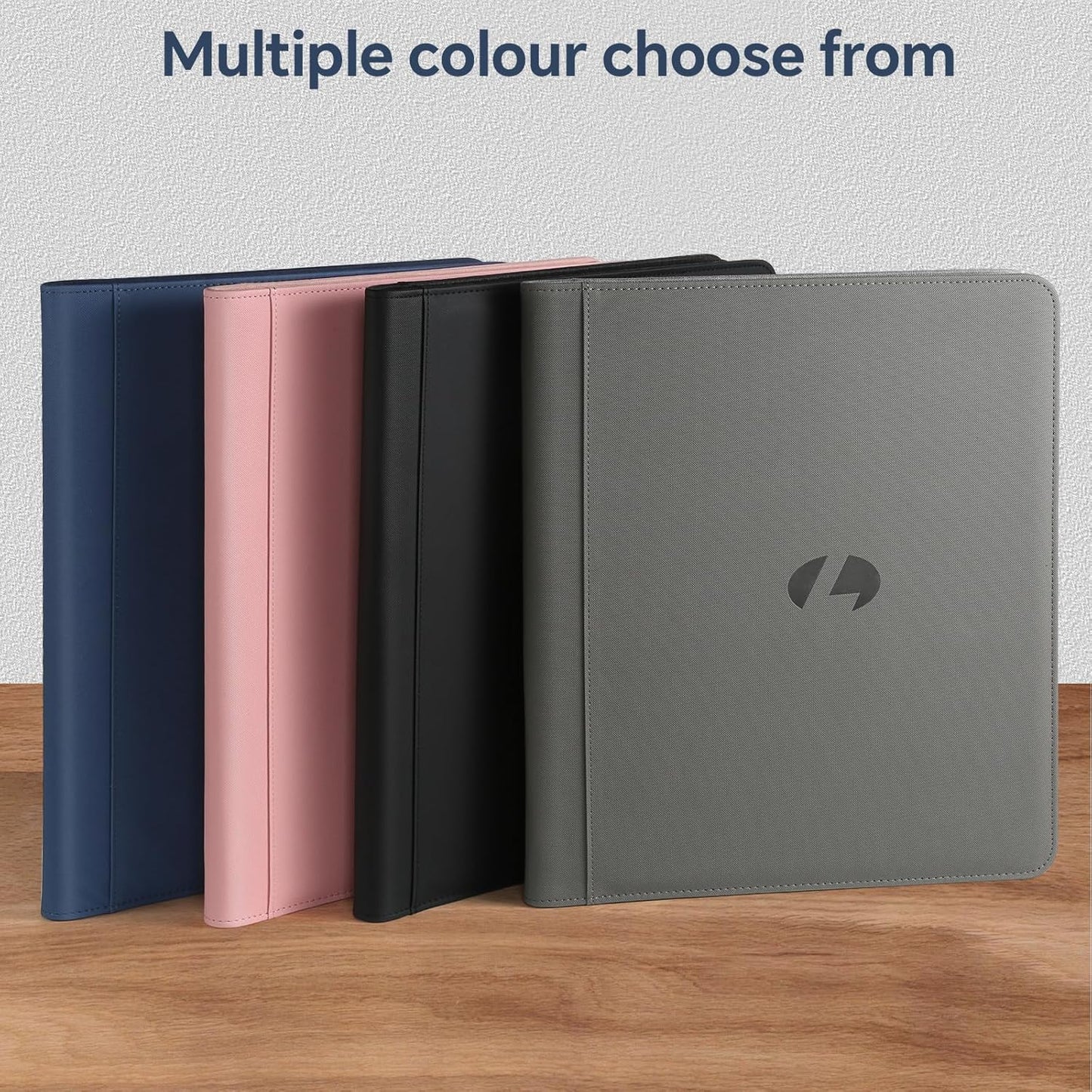 Toploader Binder,Holds 288 Toploaders,9 Pocket Double-Sided Top Loader Binders with Sleeves for 3 x 4'' Toploaders, Card Holder for Trading Cards or Sports Cards (Pink)