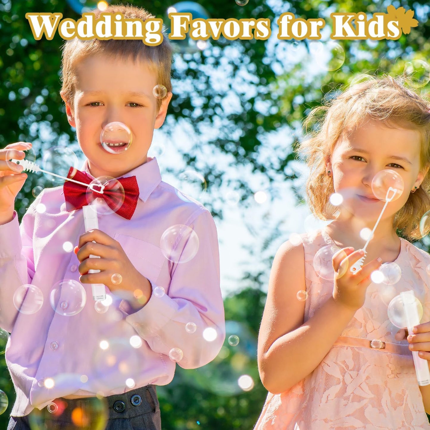 Bulk Mini Bubble Wands for Wedding 100 Count,Party Favors Supplies for Guest,Wedding Reception Send Off Activities Games for Kids & Adults, Non Candy Gift Bag Ideas Stuff for Engagement Anniversary