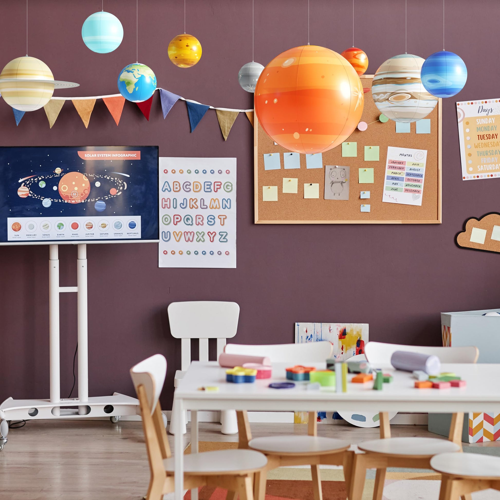 Inflatable Solar System Planets for Kids - Science Toys - Astronomy Gifts