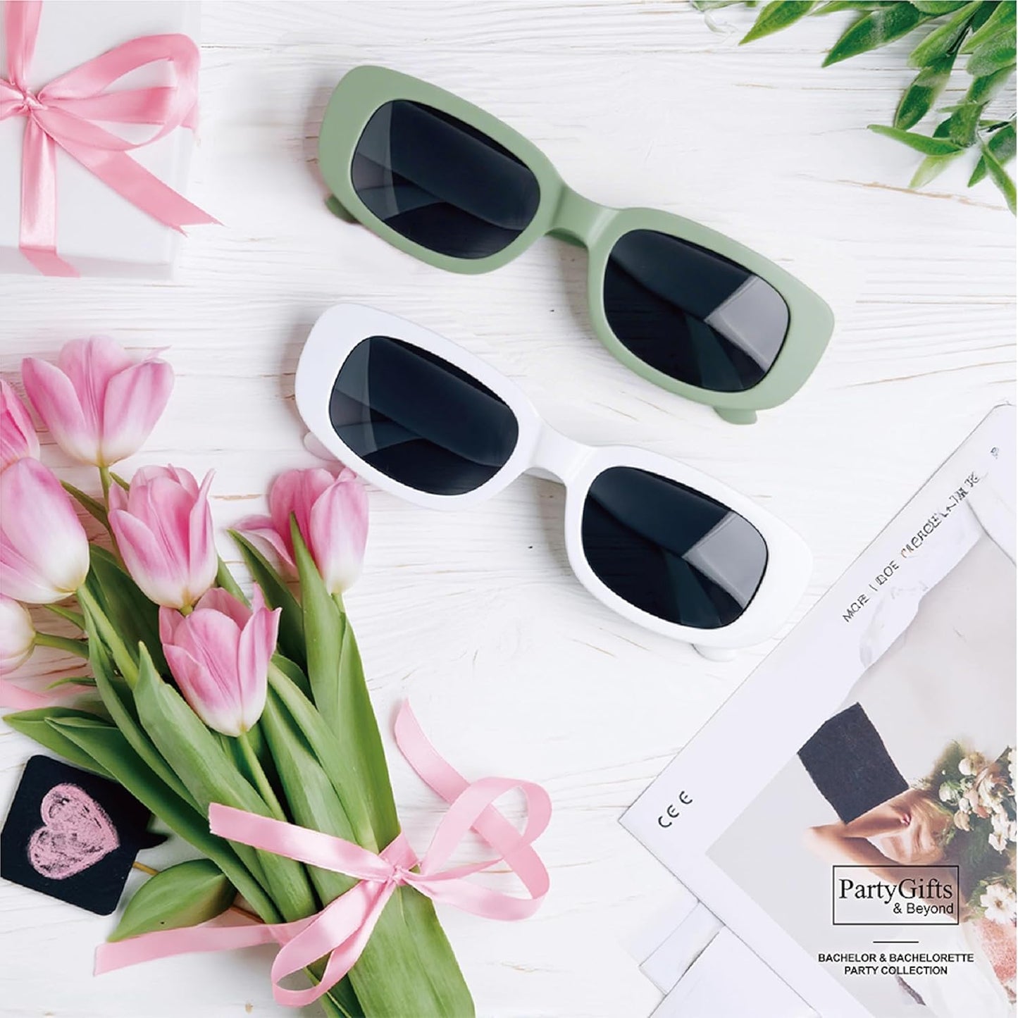 Bride Squad Bachelorette Party Favors 10 Pcs Team Bride Sunglasses Retro Rectangle Bridesmaid Gifts Sunglasses