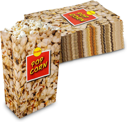 MT Products Small Popcorn Bags 1.5 oz. - Popcorn Holders for Party - Pack of 50