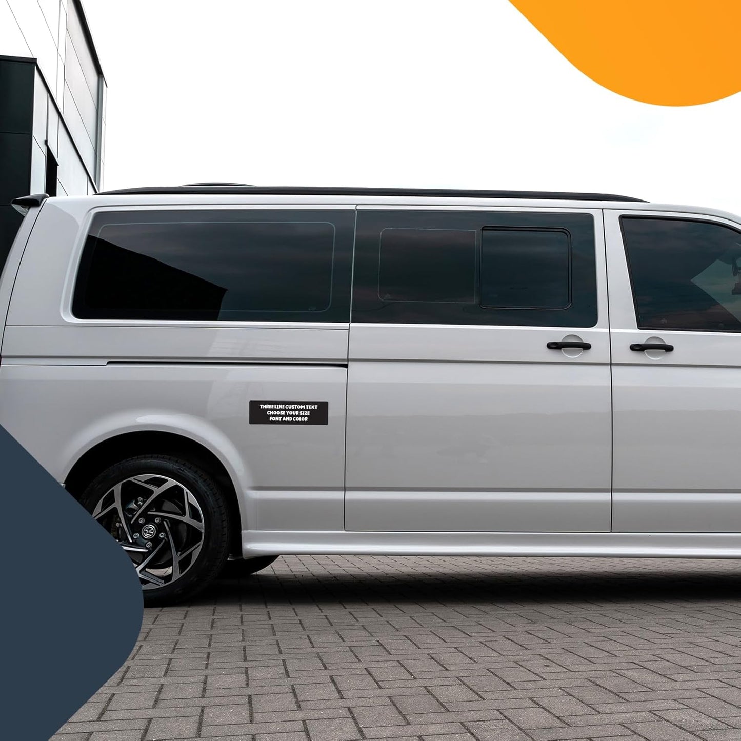 Magnet Me Up Line Custom Text Customizable Magnet Decal, Design Your Own Personalized Car Magnet, 3x10 Inch, for Business, Advertising, Gift, Choose Your Text, Font and Color, Crafted in USA