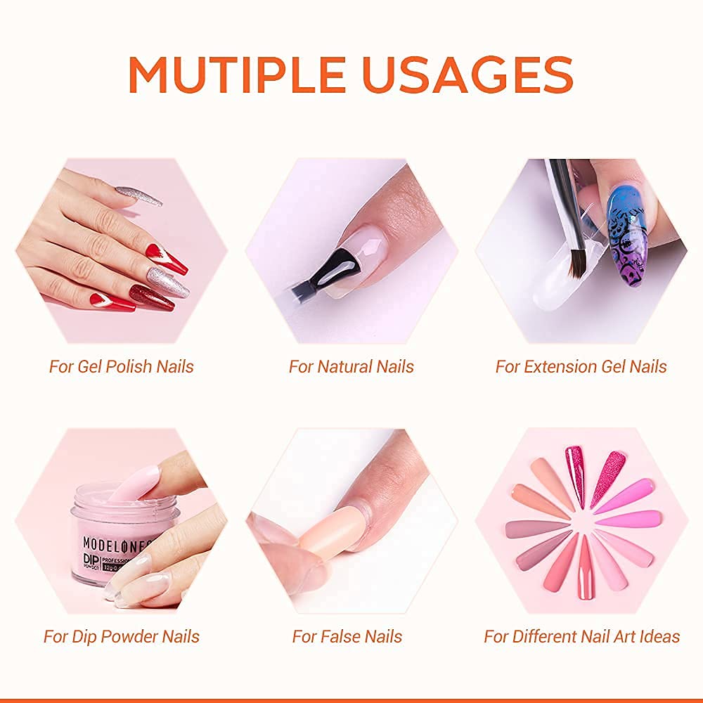 Gel Base Top Coat Set 3PCS, No Wipe Glossy & Matte Top Coat Kit, Long Lasting Soak Off Gel Nail Polish Base Coat for DIY Nail Art