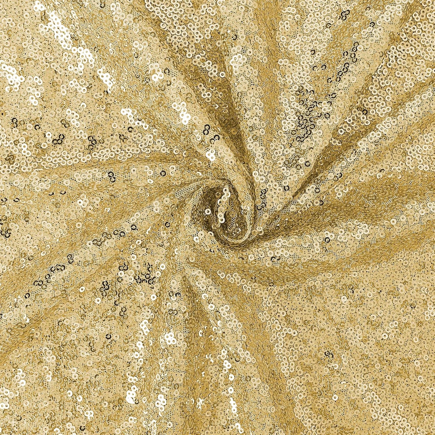 OQSQ Gold Sequin Tablecloth - 60x102 inch, Glitter Tablecloth, Sparkle Sequence Table Cover for Wedding,Birthday Party,Bridal Shower Decorations