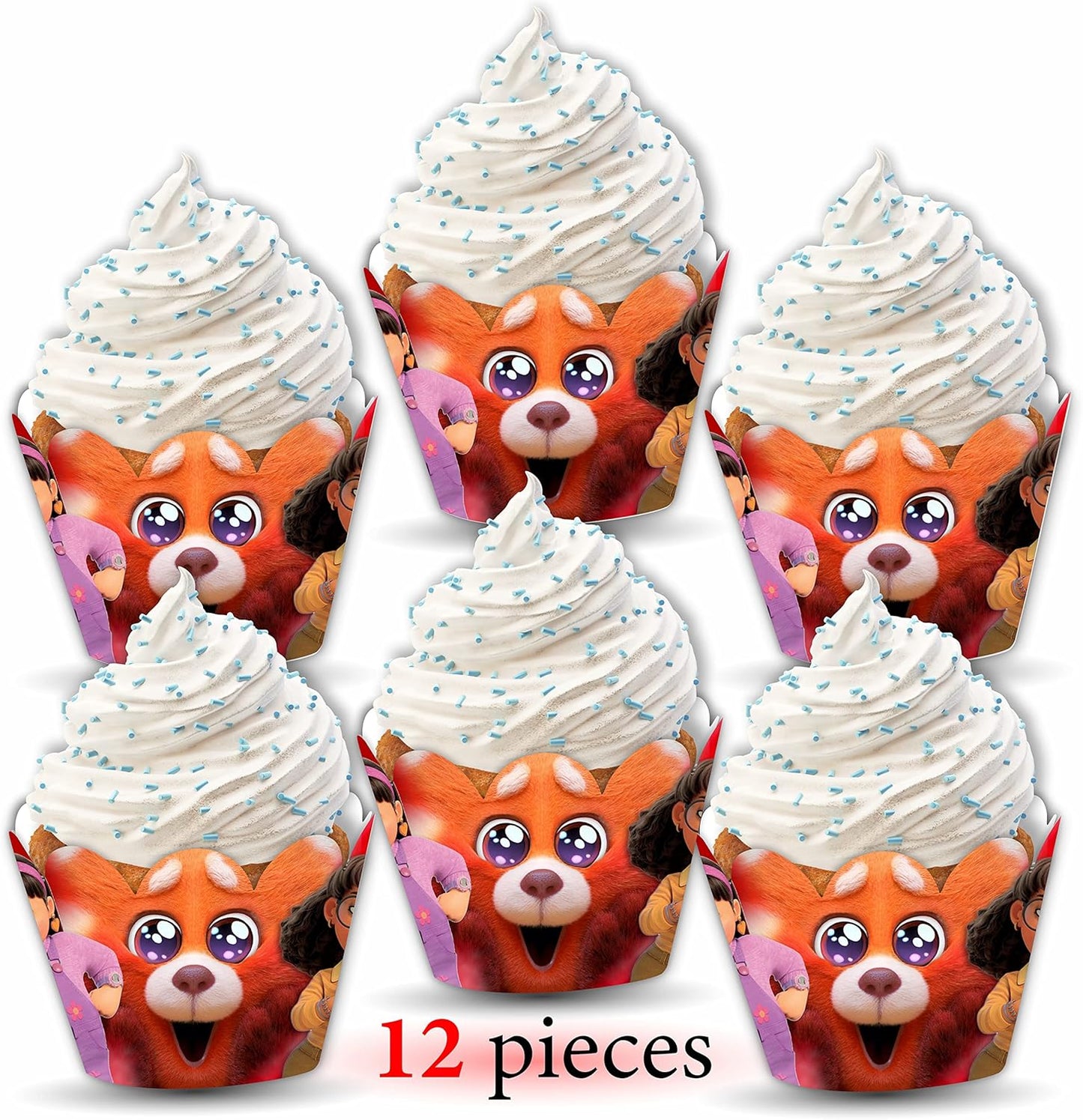 Seyal® Trning Red Cupcake Wrapper