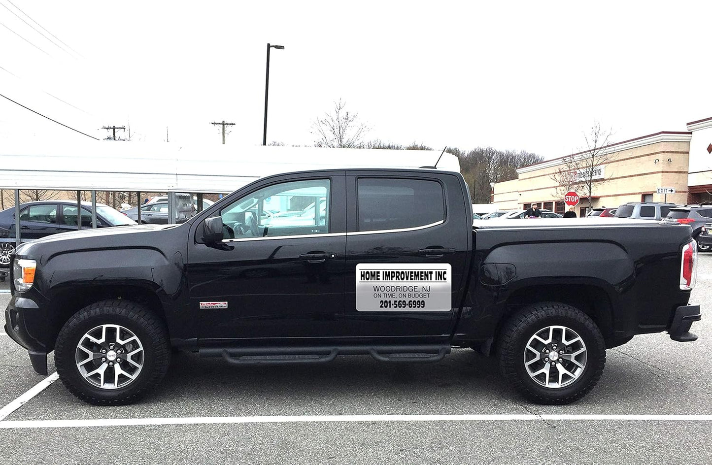 Car Magnet Signs Custom - 24"x12" (Set of 2), 30-mil Thickness with Rounded Corners (White)