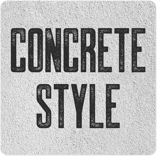 Custom Sign, Custom Street Sign, 11 Font Colors, 13 Font Styles, 4 Hole Options, 22 Sizes, 18x18 Inches, Rust Free DiBound, Fade Resistant, Made in USA by My Sign Center (Concrete)