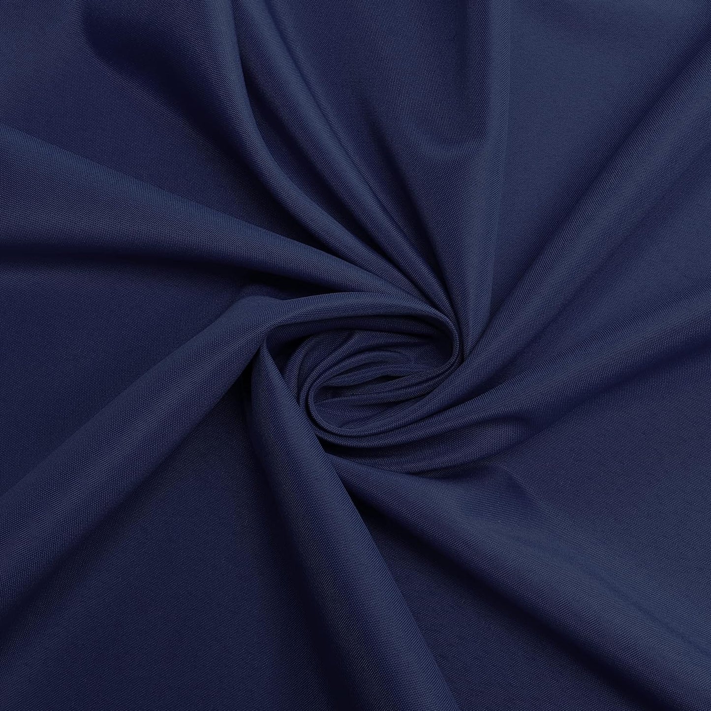 sancua Round Tablecloth - 120 Inch - Water Resistant Spill Proof Washable Polyester Table Cloth Decorative Fabric Table Cover for Dining Tables, Buffet Parties and Camping, Navy