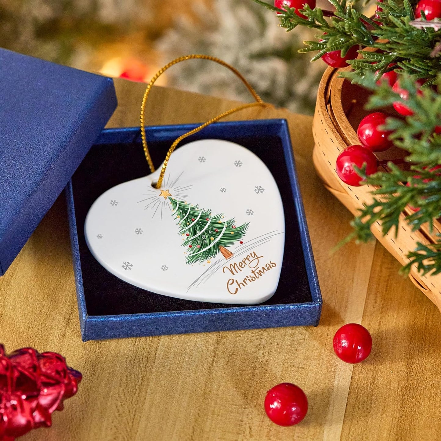 Christmas Ornaments 2025, Christmas Tree Ornament Hanging Craft Collectibles for Christmas Trees Home Party Gifts