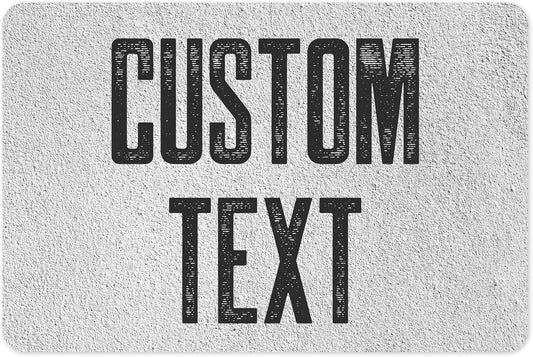 Custom Sign, Custom Street Sign, 11 Font Colors, 13 Font Styles, 4 Hole Options, 22 Sizes, 12x18 Inches, Rust Free DiBound, Fade Resistant, Made in USA by My Sign Center (Concrete)