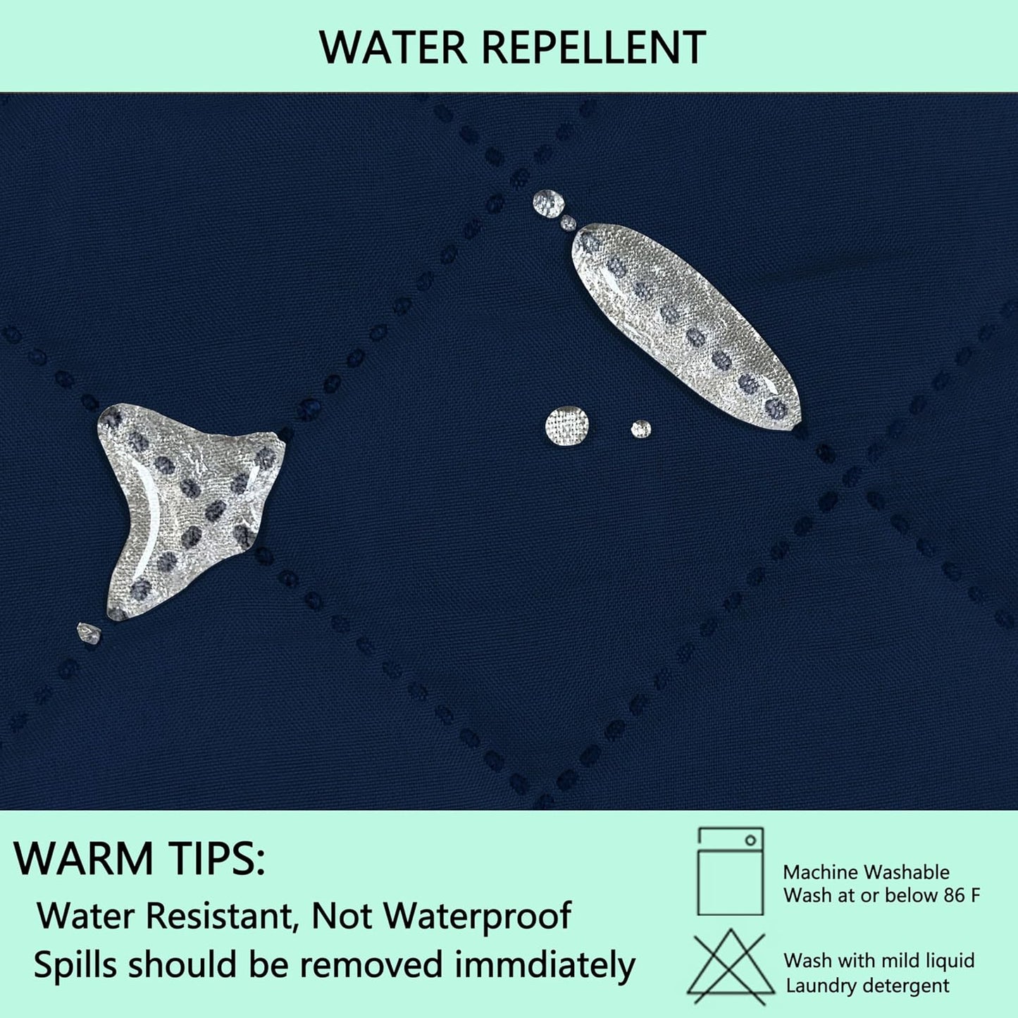 Recliner Chair Covers Reversible Sofa Cover Couch Cover for Pets Lazy Boy Furniture Protector(28''Recliner,Navy/Camel)