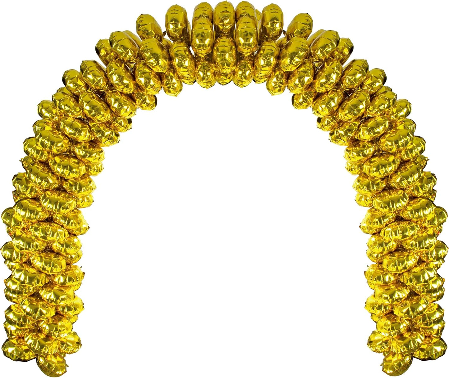 6.6FT Balloon Table Arch Kit – Adjustable Foil Balloon Arch Stand for Birthday, Wedding, Party, Baby Showers and Graduation Decorations – Easy Assembly Party Supplies (Champagne gold)