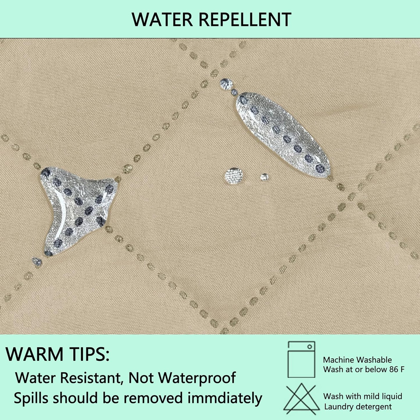 Reversible Sofa Covers Couch Cover Furniture Protector for Dogs Elastic Straps Water Resistant(Sofa,Sand/Beige)