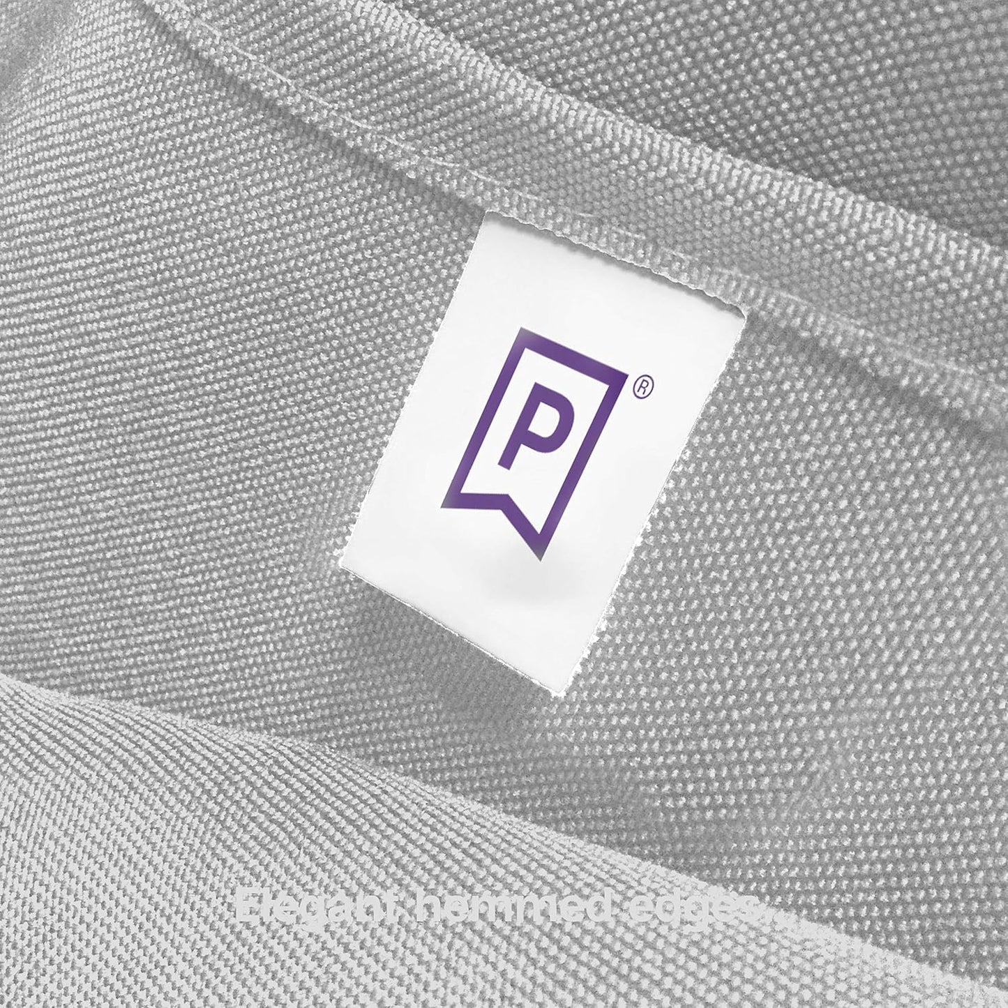 Gee Di Moda Square Tablecloth - 52 x 52 Inch Silver Table Cloth for Small Square or Round Tables - Heavy Duty Washable Fabric - for Buffet Table, Holiday Party, Dinner, Wedding & Baby Shower