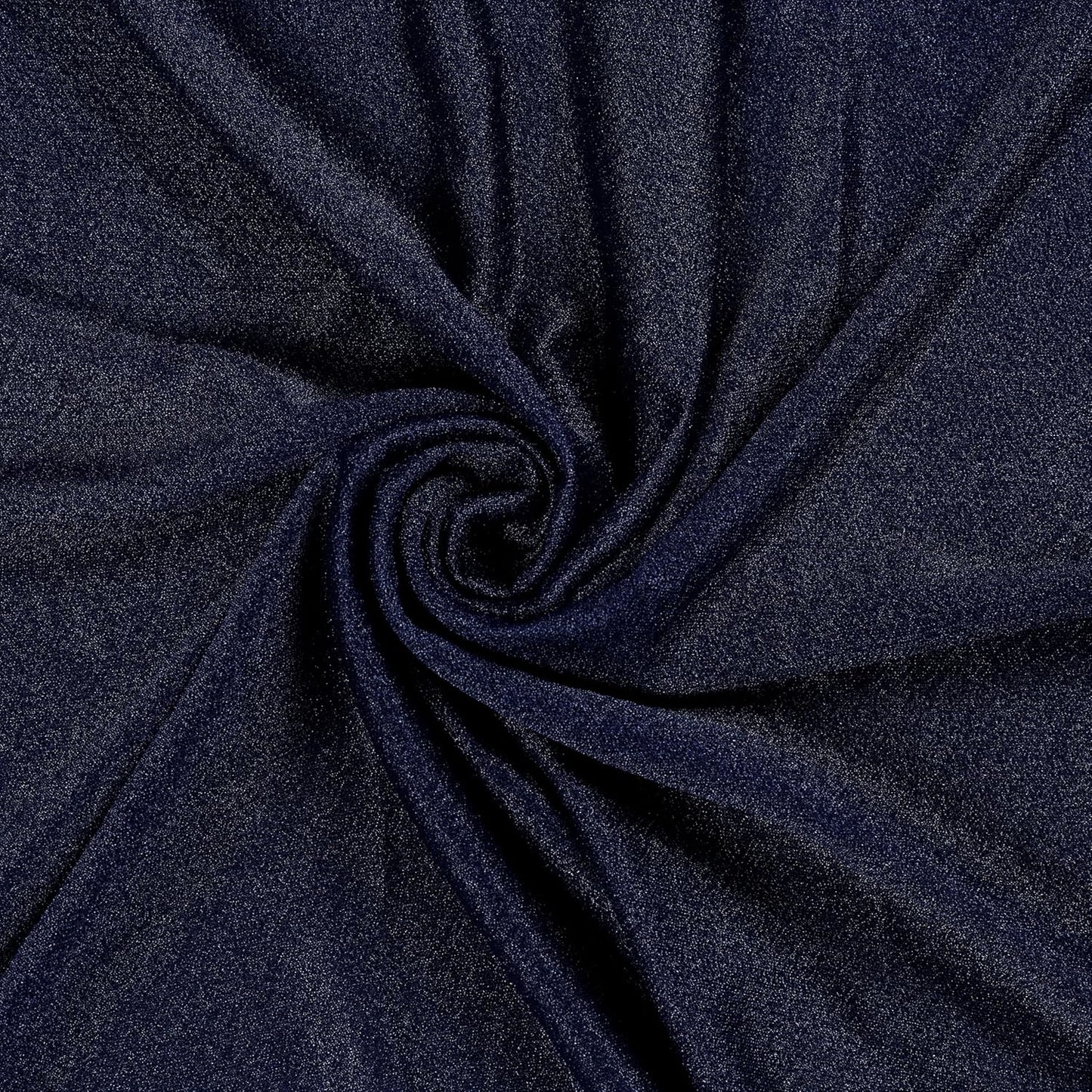 VDS Pack of 3 Panel (30 Inch X 20 Feet) Wedding Arch Draping Fabric Sheer Chiffon Fabric Drapery for Wedding Ceremony Reception Swag Backdrop Canopy Chuppah ARBO Altars Decoration (Navy Blue)