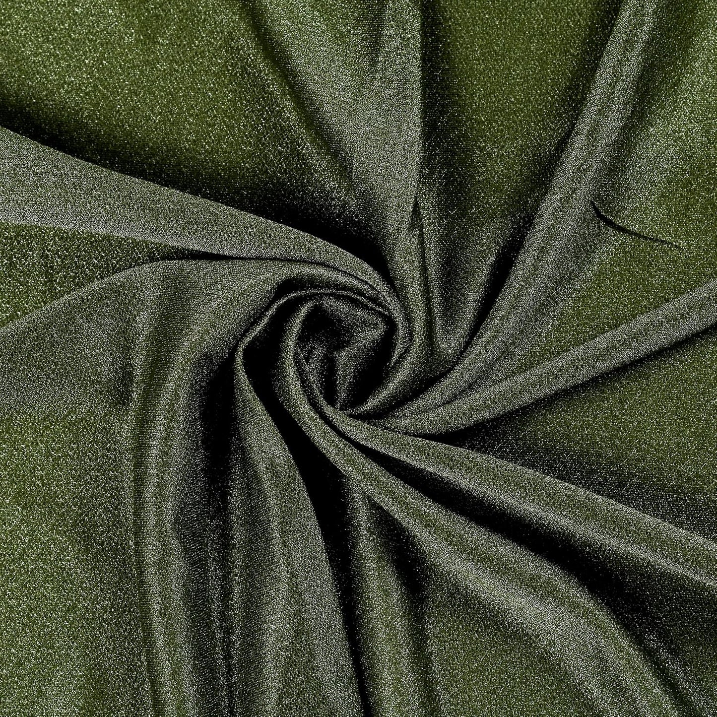 VDS Pack of 1 Panel (30 Inch X 100 Feet) Wedding Arch Draping Fabric Sheer Chiffon Fabric Drapery for Wedding Ceremony Reception Swag Backdrop Canopy Chuppah ARBO Altars Decoration (Olive)